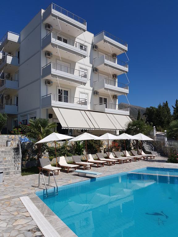 Perivolos Apartments Dhermi Bagian luar foto